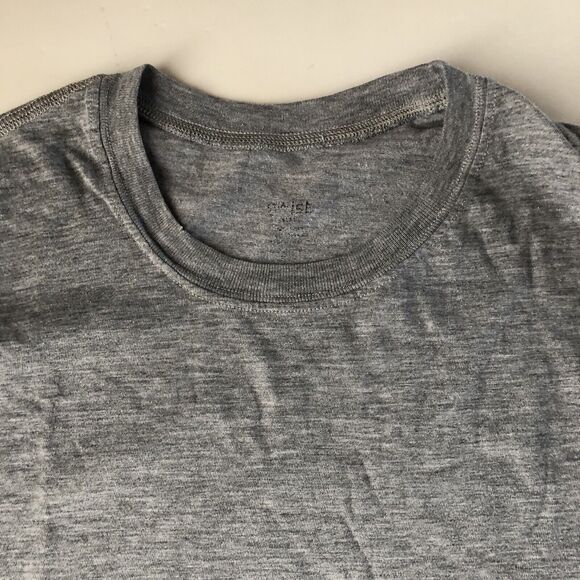 Mens Heather Gray Crew Neck Tee Size Small - Picture 9 of 10